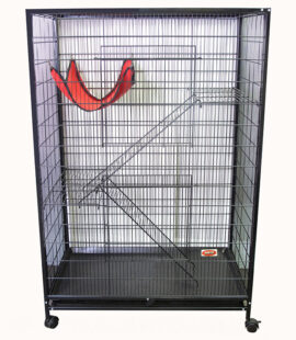 CAT CAGE ON WHEELS, 38'x23'x57'