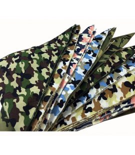 SAC DE 72 FOULARDS/BANDANAS CAMOUFLAGE POUR CHIENS,BAG OF 72 CAMOUFLAGE BANDANA/SCARF FOR DOGS