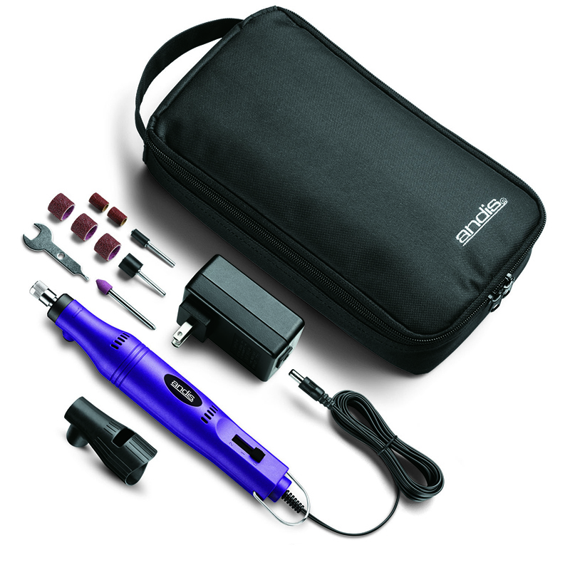 34863a NÉCESSAIRE À MANUCURE 2 VITESSES ANDIS EASY CLIP -ACCESSOIRES, ANDIS EASY CLIP 2 SPEED NAIL GRINDER -ACCESSORIES