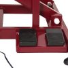 ZOOM SUR PÉDALES POUR HAUTEUR - ROUGE, ZOOM ON HEIGHT-CHANGING PEDALS - RED