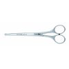 CISEAUX ROSELINE EN ACIER INOXYDABLE– COURBÉS ET BOUT ROND 6 1/2”, ROSELINE STAINLESS STEEL SCISSORS – 6 1/2” ROUND TIP AND CURVED