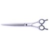 CISEAUX PROFESSIONNEL HUNTER – 8” COURBÉ EN ACIER INOXYDABLE, PROFESSIONAL HUNTER STAINLESS STEEL SHEARS – 8′ CURVED