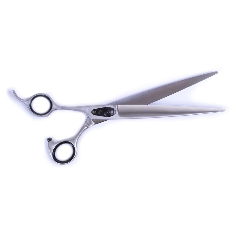 35945a CISEAUX DROIT PROFESSIONNEL HUNTER – 7.5′ POUR GAUCHERS EN ACIER INOXYDABLE, HUNTER PROFESSIONAL STRAIGHT STAINLESS STEEL SHEARS – LEFTY 7,5′