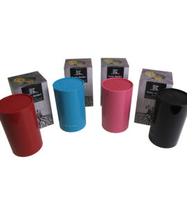 CONTENANT CYLINDRIQUE POUR CISEAUX, CYLINDRICAL SCISSORS CONTAINER